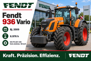 Fendt 936 Vario – Bj. 2009, 6.976 h