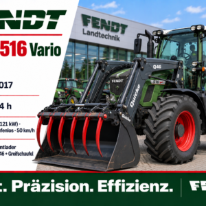 Fendt 516 Vario Profi – Bj. 2017, 4.714 h