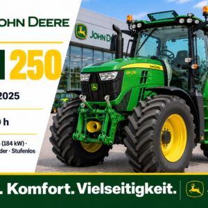 John Deere 6M 250