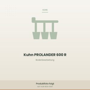 KUHN Prolander 600 R Flachgrubber – 6,00 m, 39 Zinken, Baujahr 2024