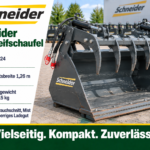 Multiserviceschaufel 1260 mm