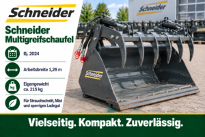 Multiserviceschaufel 1260 mm