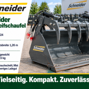 Multiserviceschaufel 1260 mm
