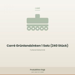 Carré Grünlandzinken 1 Satz (240 Stück)