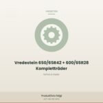 Vredestein Traxion 65 Kompletträder 650/65R42 + 600/65R28