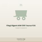 Fliegl Gigant ASW 3101 Taurus FOX – Abschiebewagen mit Dosierwalzen