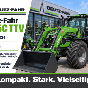 Deutz-Fahr 6135C TTV + Stoll FZ 39-27