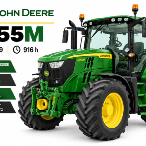 John Deere 6155M – Bj. 2019, 916 h