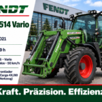 Fendt 514 Vario – Bj. 2021, 3.059 h