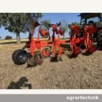 KUHN Multimaster 123 Volldrehpflug – 4 Körper, Packerarm, Baujahr 2019