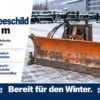 Schneeschild 1,45 m – hydraulisch schwenkbar