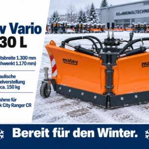 Matev Vario VP 130 L Schneeräumschild – 1,30 m