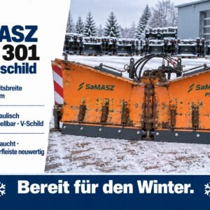 SaMASZ PSV 301 Schneeschild – 3,00 m, hydraulisch