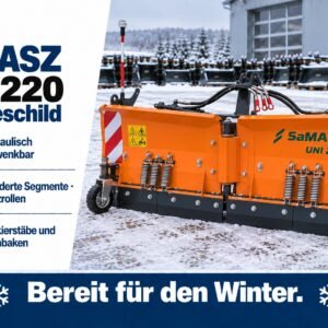 SaMASZ UNI 220 Schneeschild – hydraulisch