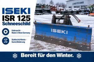 ISEKI ISR 125 Schneeschild – gebraucht