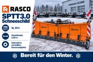 Rasco SPTT3.0 GB1T4S Schneeschild – 3,00 m, Bj. 2011