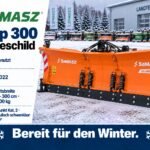 SaMASZ Olimp 300 Schneeschild – 3,00 m, unbenutzt