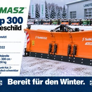 SaMASZ Olimp 300 Schneeschild – 3,00 m, unbenutzt