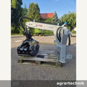 Fliegl R&uuml;ckezange RZ 185 Combi Plus &ndash; Euronorm- und Dreipunktaufnahme Kat. 2, Endlosdrehmotor 4,5 t Hover Image